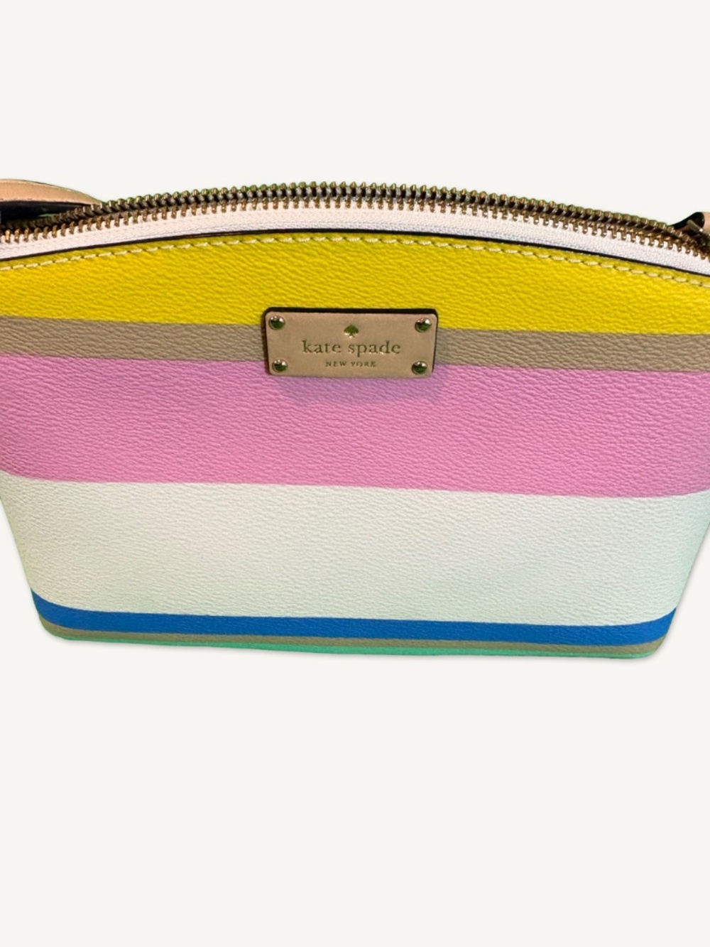 Kate Spade New York Colorblock Crossbody Bag | Pastel Stripe Purse